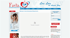 Desktop Screenshot of faviadating.com